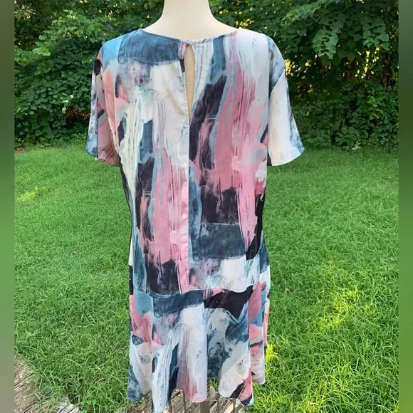 Paint Streak Artistic Dress - Picture 11 of 16